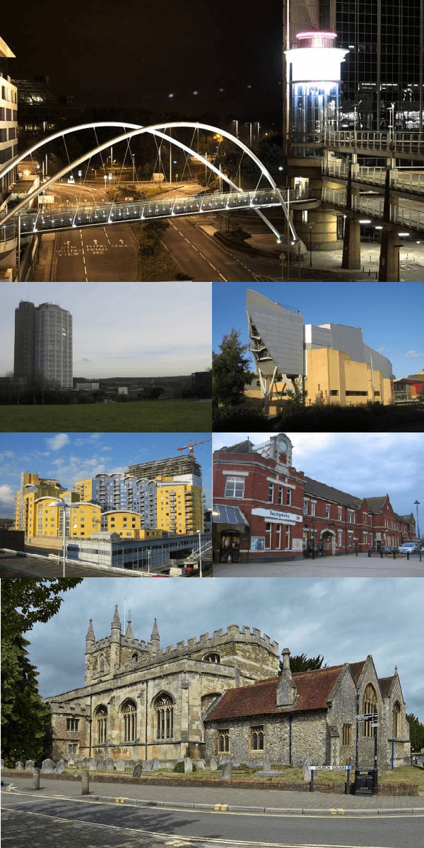 A view of Basingstoke