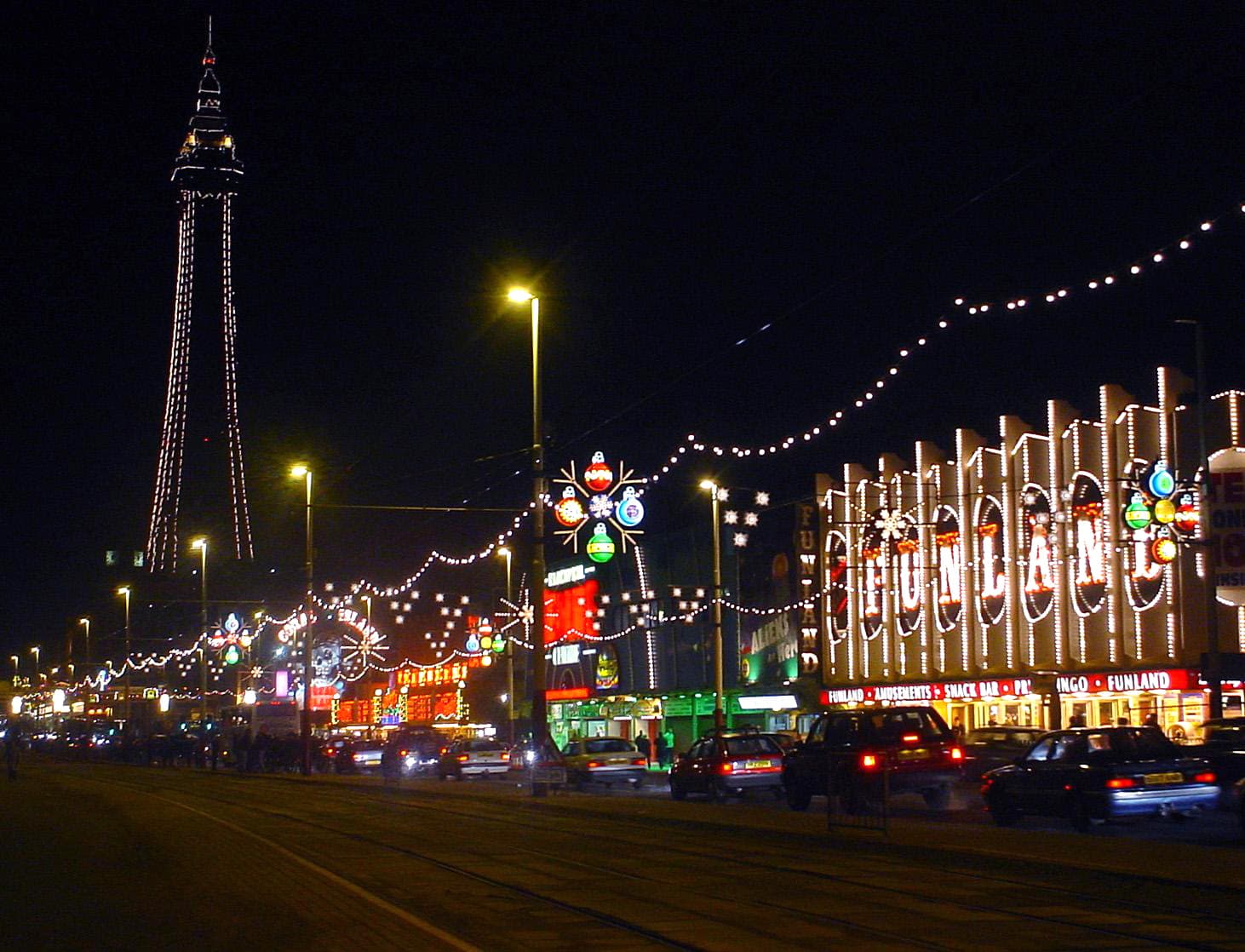 A view of Blackpool