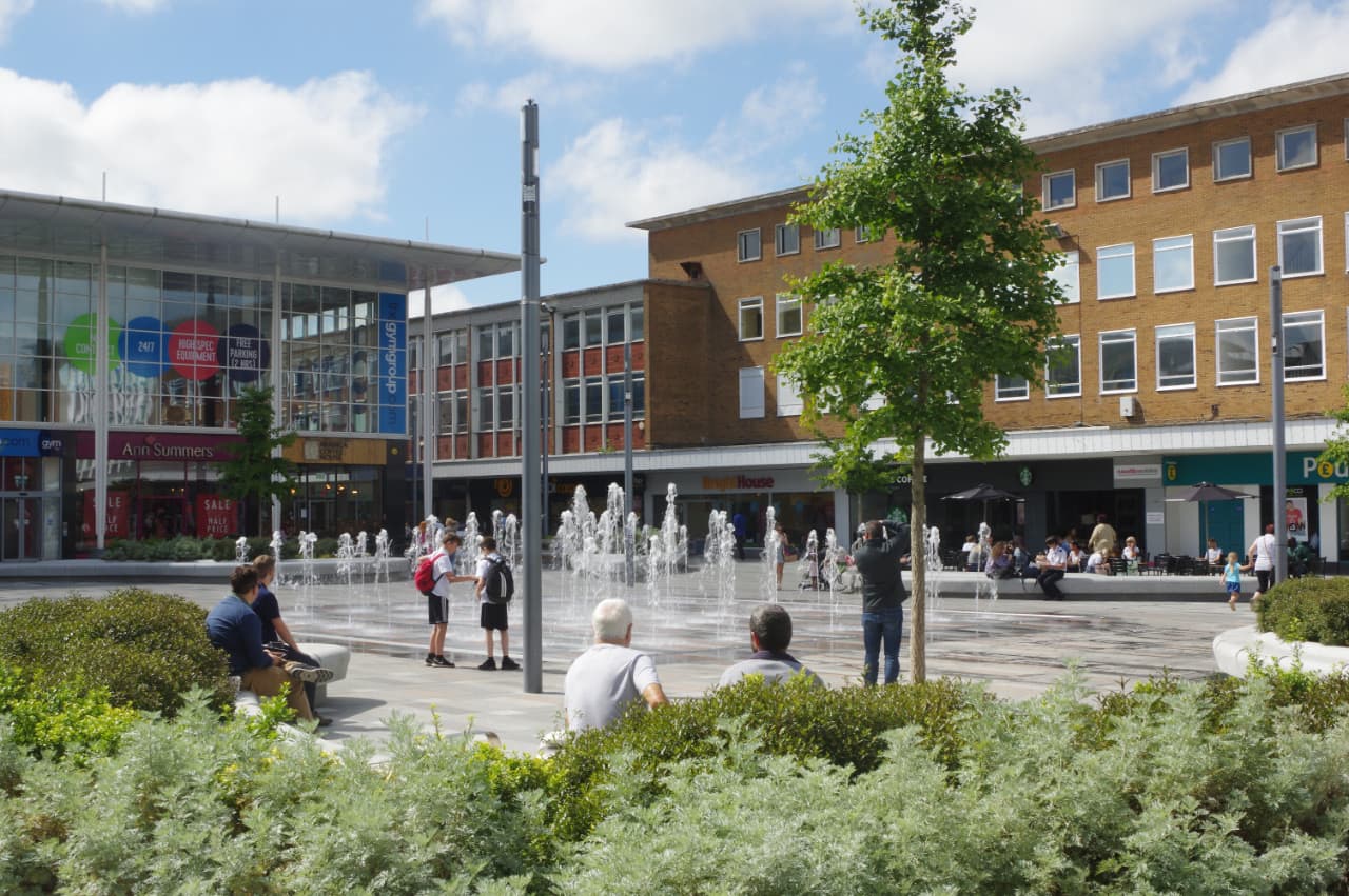 A view of Crawley