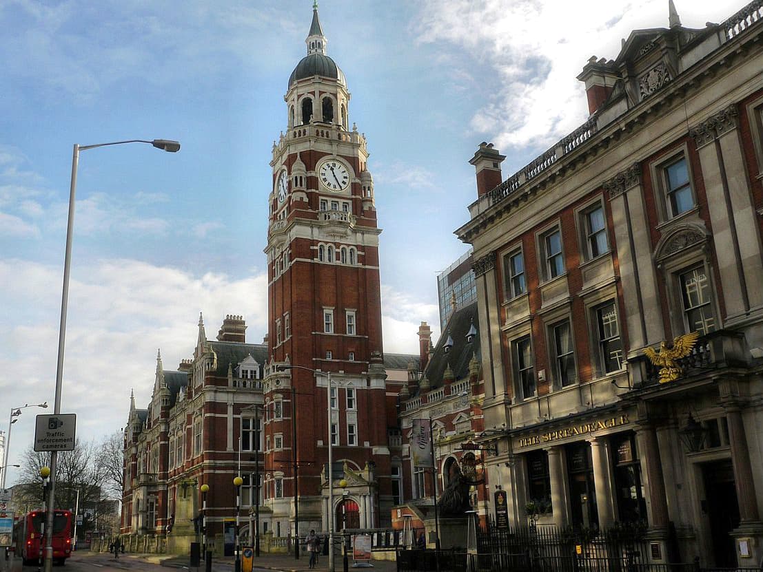 A view of Croydon