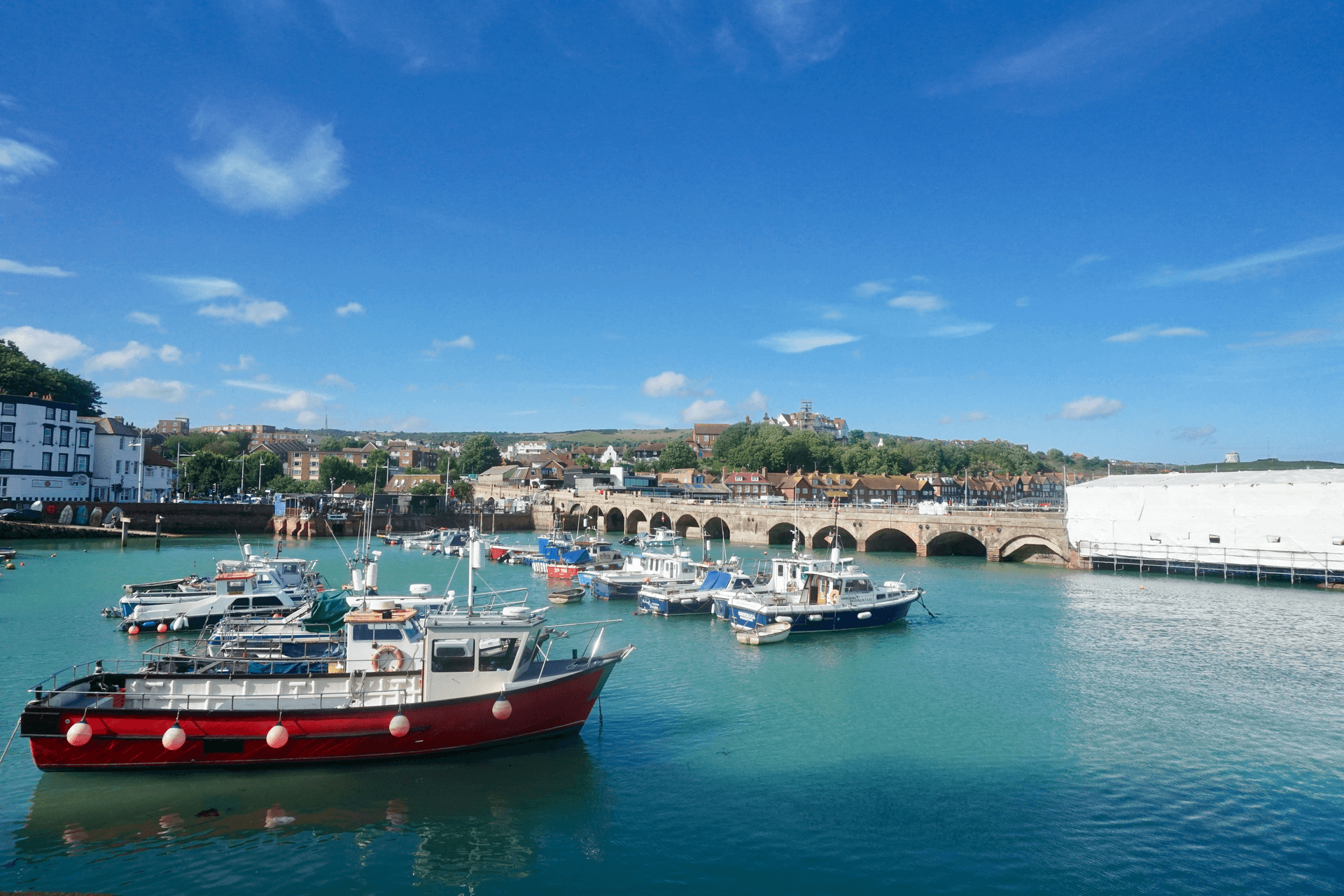 A view of Folkestone