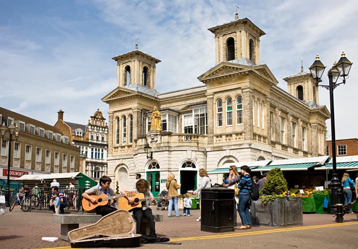 A view of Kingston upon Thames