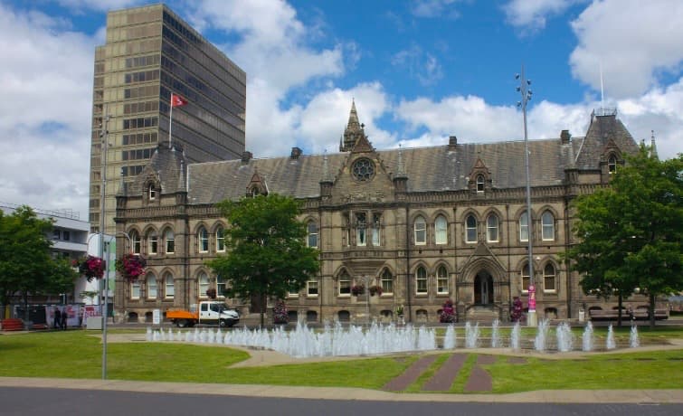 A view of Middlesbrough