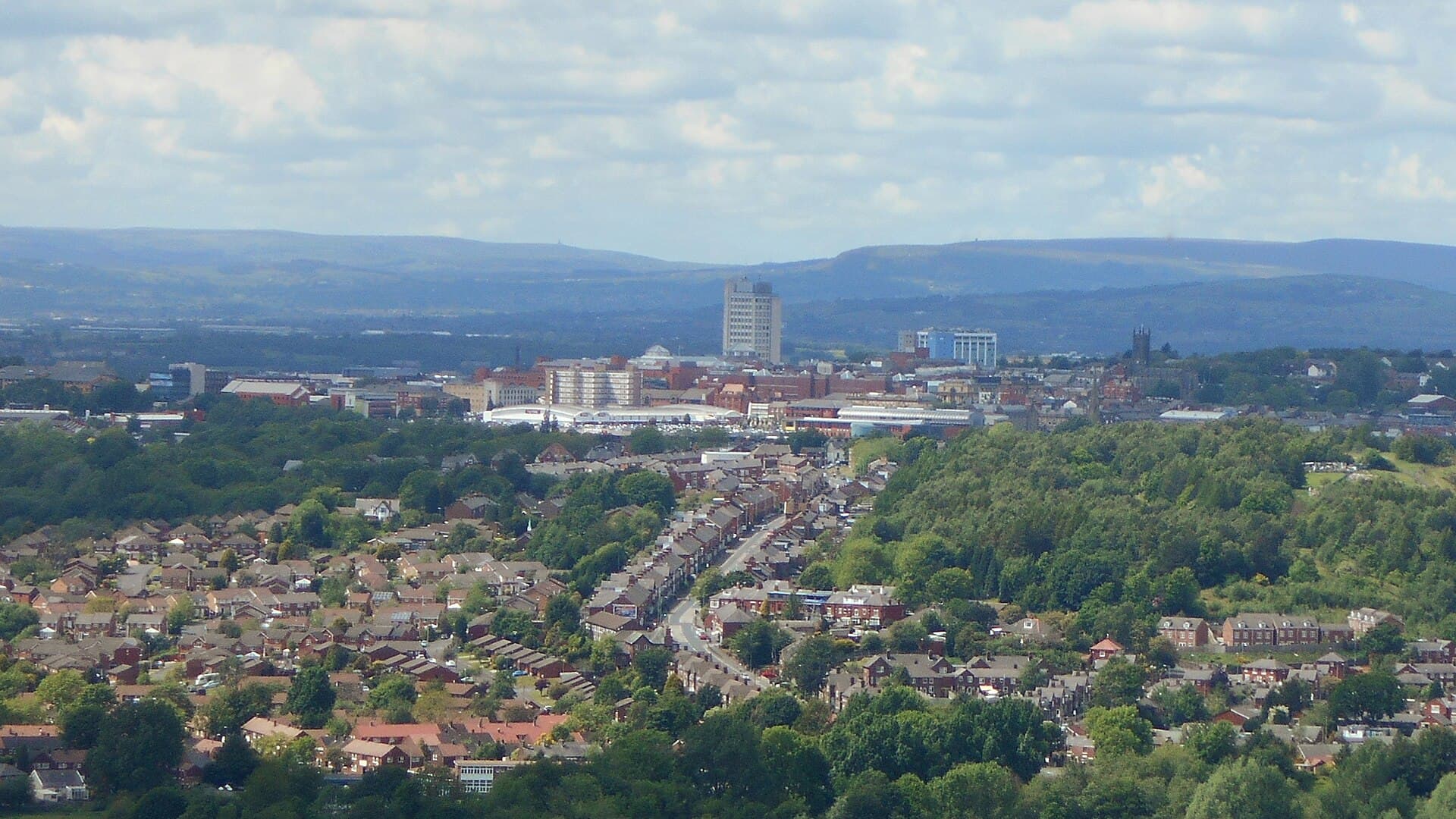A view of Oldham