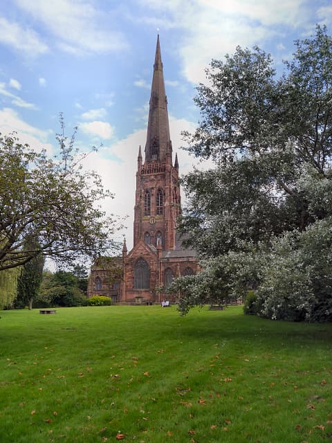 A view of Warrington
