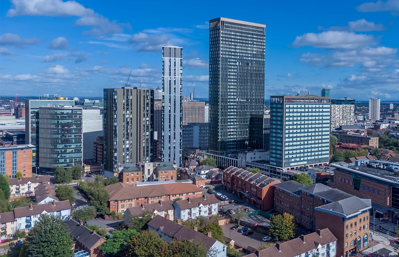 A view of Birmingham