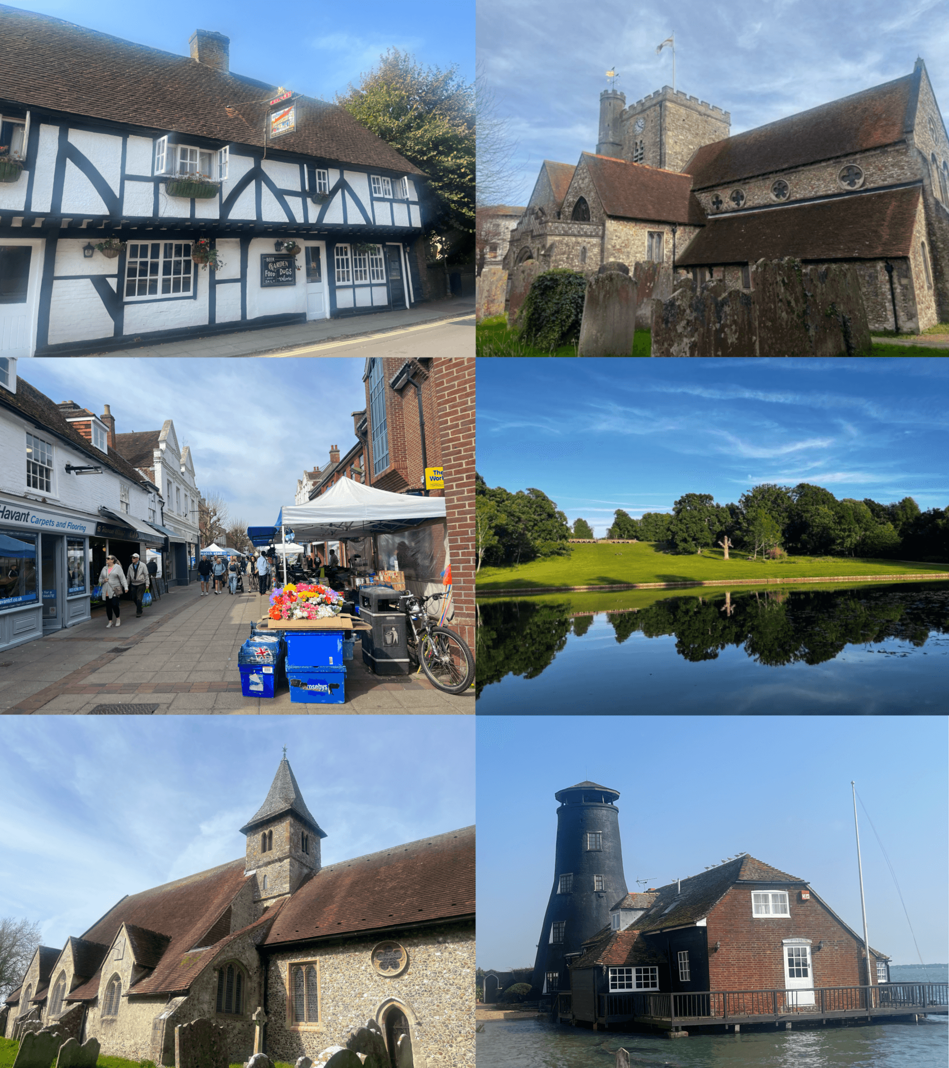 A view of Havant