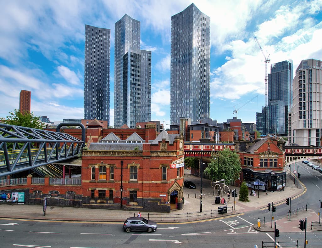 A view of Manchester