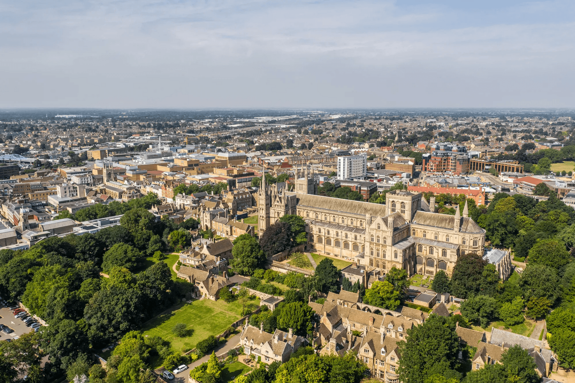 A view of Peterborough
