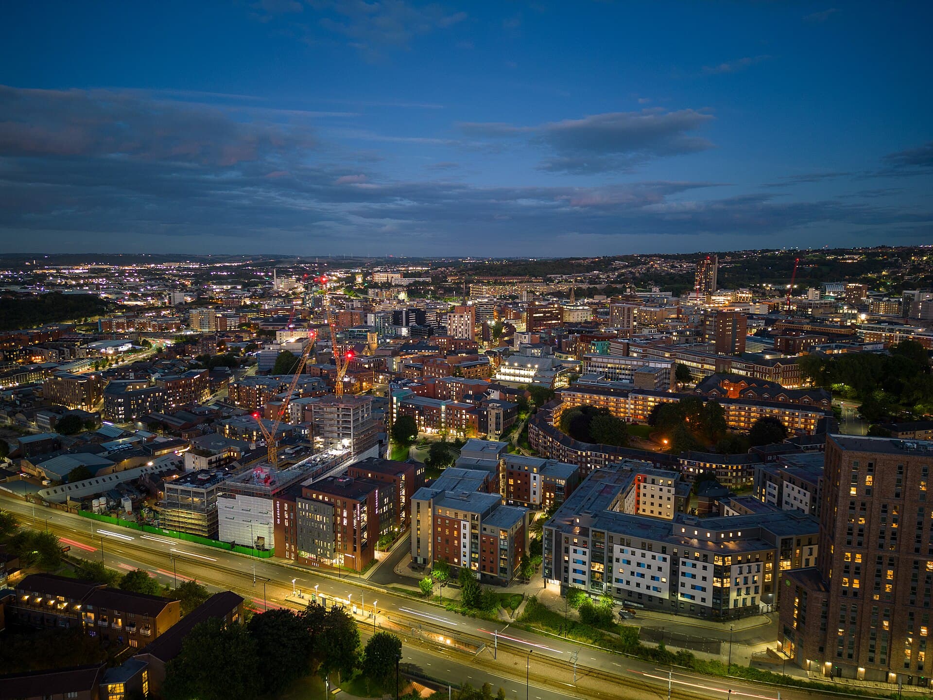 A view of Sheffield