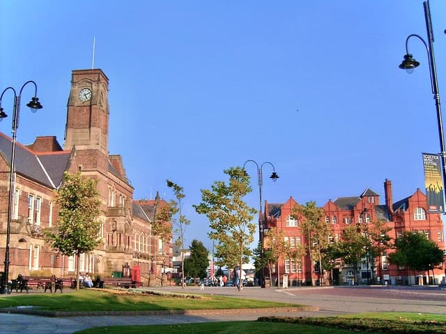 A view of St Helens