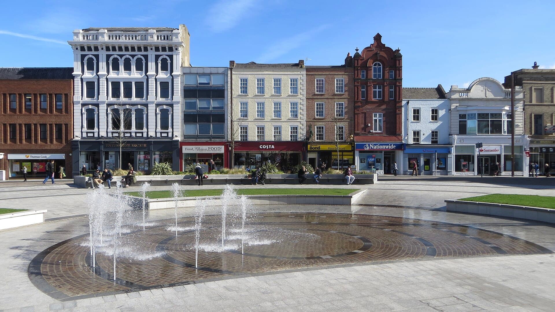 A view of Stockton-on-Tees